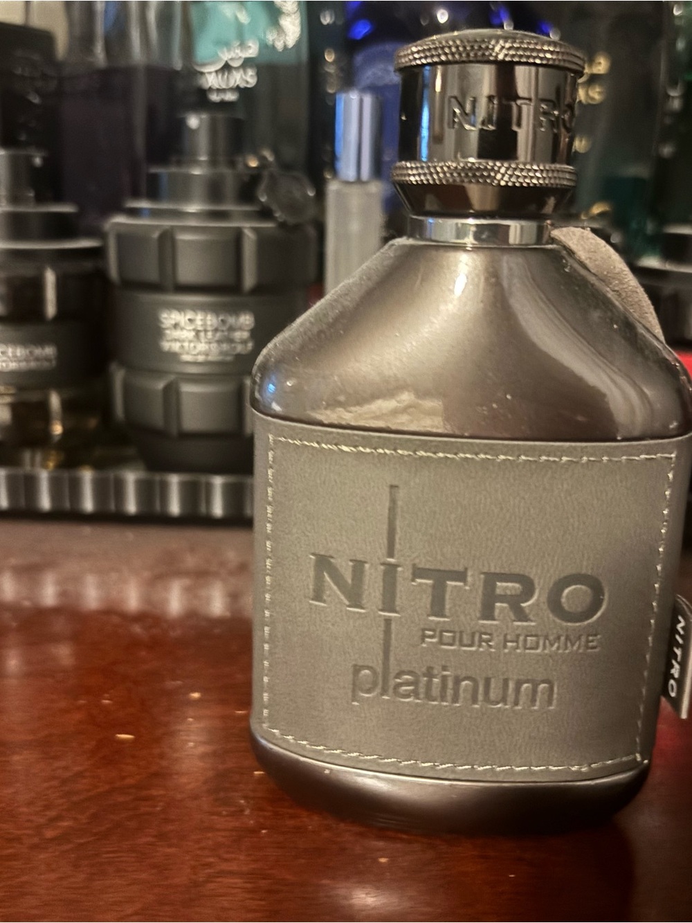 Nitro Platinum Pour Homme Cologne - Metallic Gray